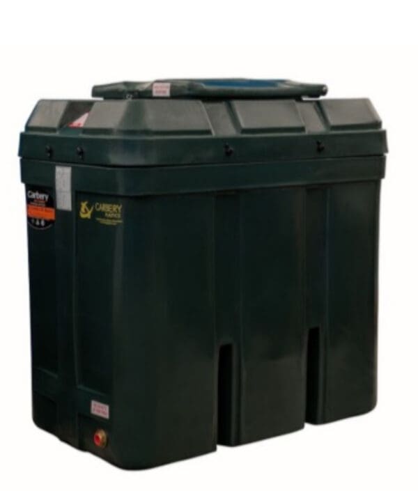 Carbery 650 Litre Rectangular Slimline Bunded Oil Tank Tank Station